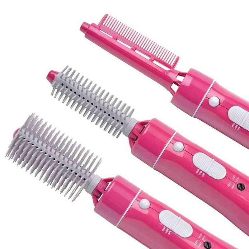 Bigoudis Lisseur 10 en 1 Sèche-cheveux Brosse sèche-cheveux One Step Air chaud Sryler Peigne Sèche-cheveux Électrique Bigoudi Fer à friser Brosse à lisser les cheveux T220916