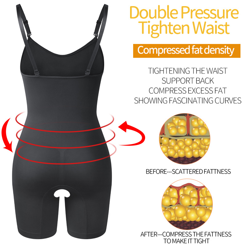 Femmes Shapers Body Shapewear Femmes Full Body Shaper Tummy Control Minceur Gaine Butt Lifter Push Up Cuisse Minceur Abdomen Corset 220919