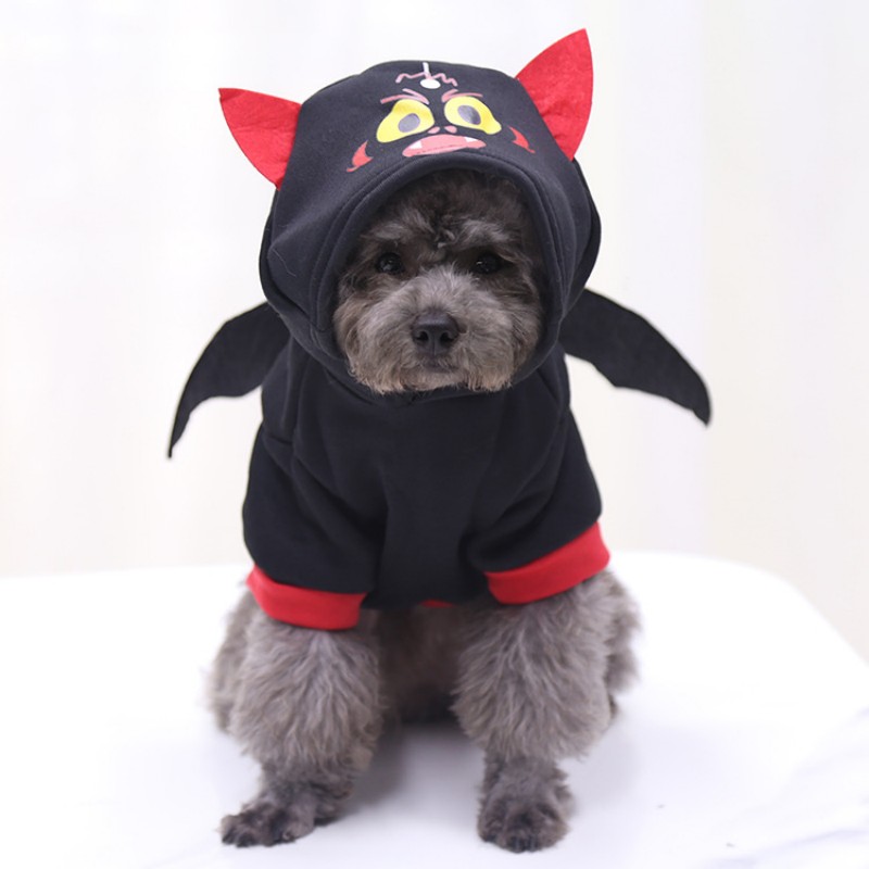 Vêtements pour chiens vêtements pour chiens Halloween uniforme de Noël chat drôle vêtements pour animaux de compagnie automne et hiver