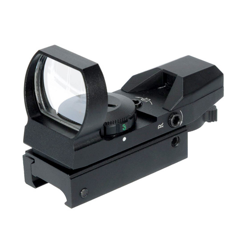 Taktisk 1x22x33 Red Dot Scope Multi-Reticle 4 Type Reticle Reflex Sight Hunting Riflescope Picatinny Rail