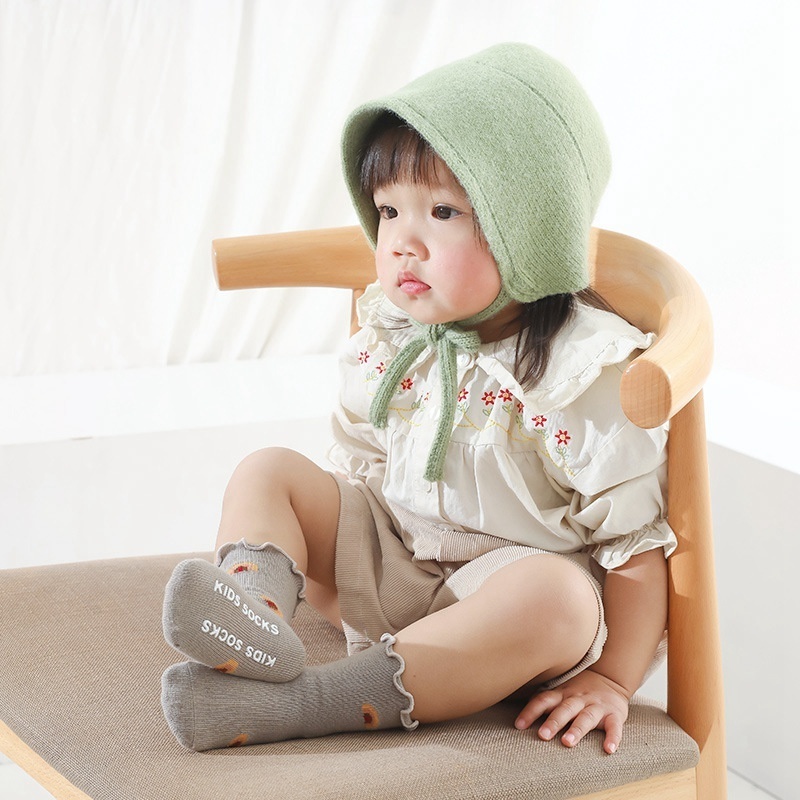 Skarpetki 5 pary jesienne skarpetki Ustaw bawełniane przeciwpaski Socks for Toddler Floor Sock Sock