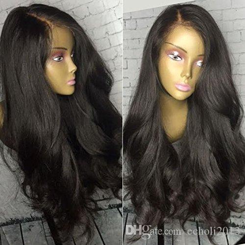 360 250% Density Wavy Straight 360 Lace Frontal Wig Pre- Plucked Natural Hairline Glueless Front Wigs for Black Women with Baby Hair