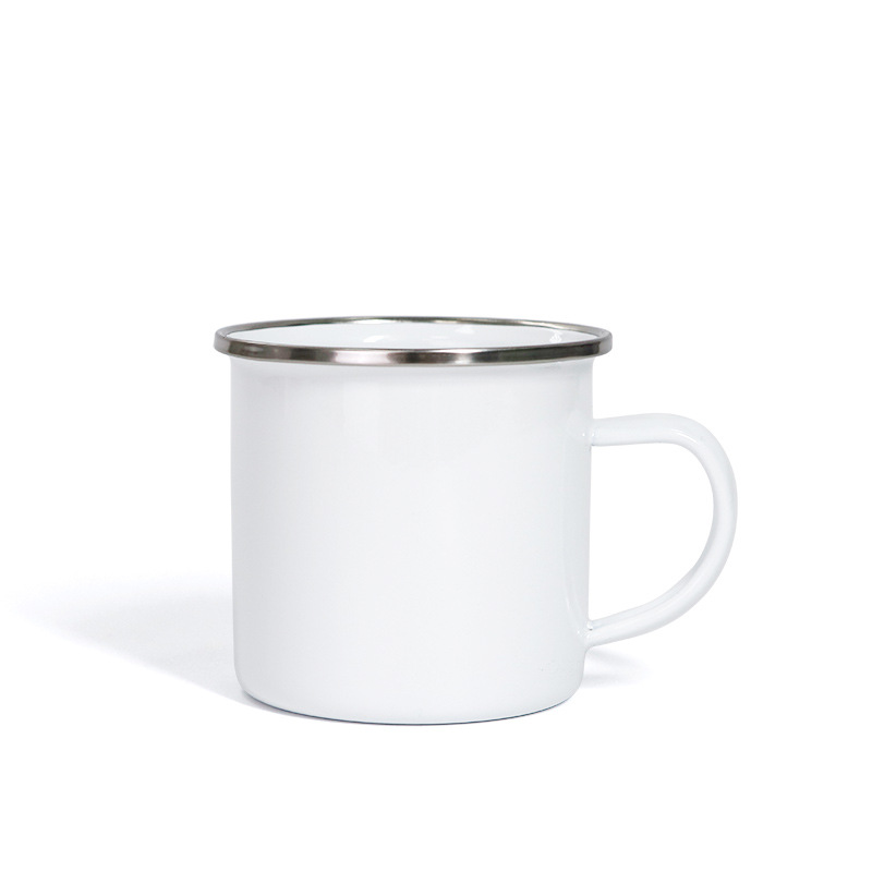 US Warehouse 8oz Sublimation Mogel Mug with Handle Blanks Wine Tumbler Coffee Cup Diy Printing Z1