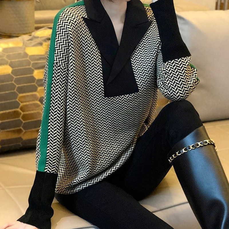 Camisolas femininas Sweater Trend Fashion Fashion Luxury Crochet Tops para mulheres Pullover de outono de malha de roupas de inverno vintage 220919