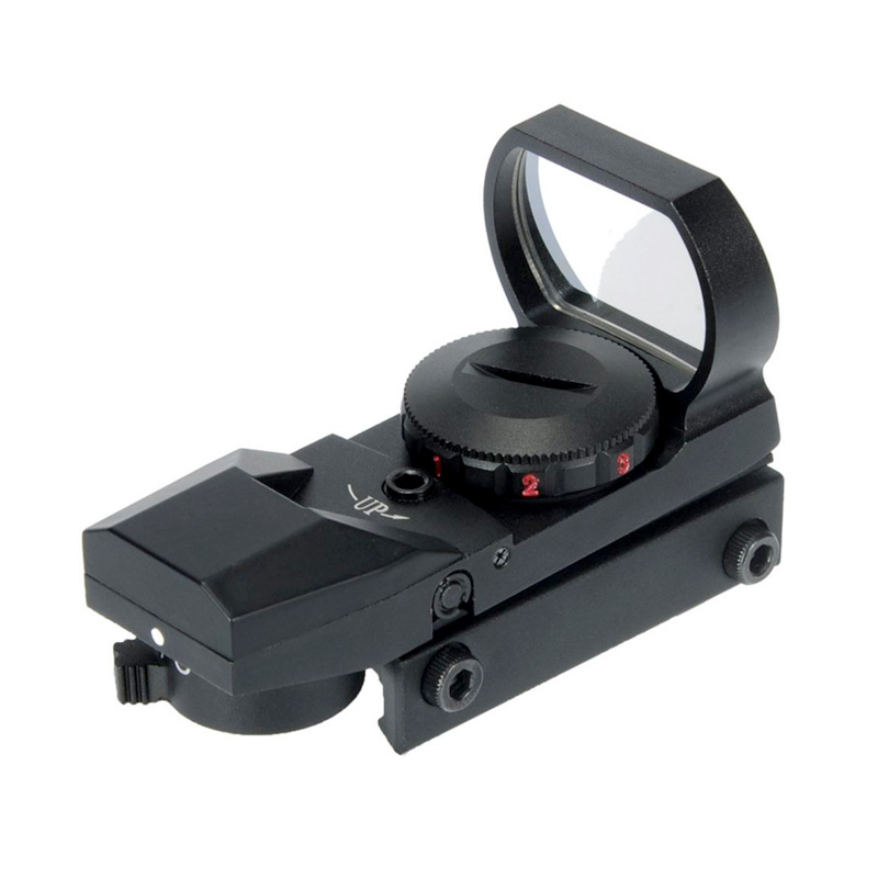 Taktisk 1x22x33 Red Dot Scope Multi-Reticle 4 Type Reticle Reflex Sight Hunting Riflescope Picatinny Rail