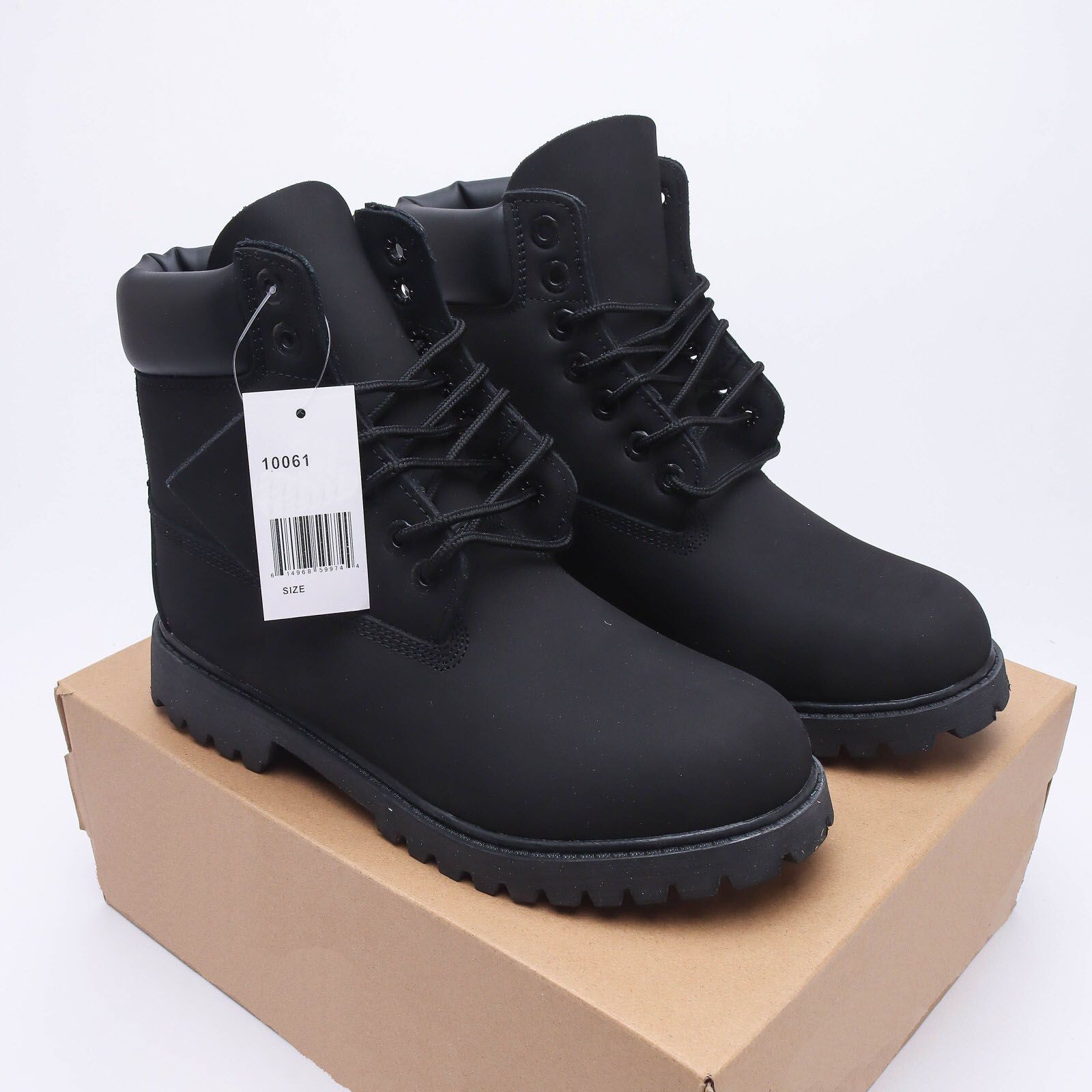 Plateforme en caoutchouc Men039s Boots Wood Designer Land Chaussures de terre de denim classiques dames rouges brun noir de randonnée de randonnée de moto 8903893