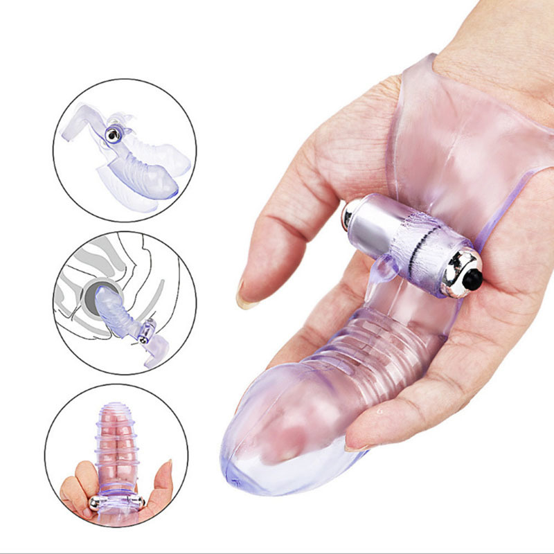 Articoli di bellezza Sicuro Silicone Finger Sleeve Vibratori Masturbatore Giocattoli sexy Negozio donne Coppie Adulti 18 Massaggiatore vaginale Stimolatore clitorideo