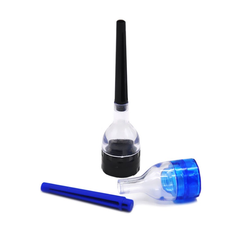 Accessoires pour fumeurs The Cone Artist Grinder Rouleuse Machine à papier à rouler Filtre Outil Dispositif Meuleuses en plastique Rouleau 4 Pièces