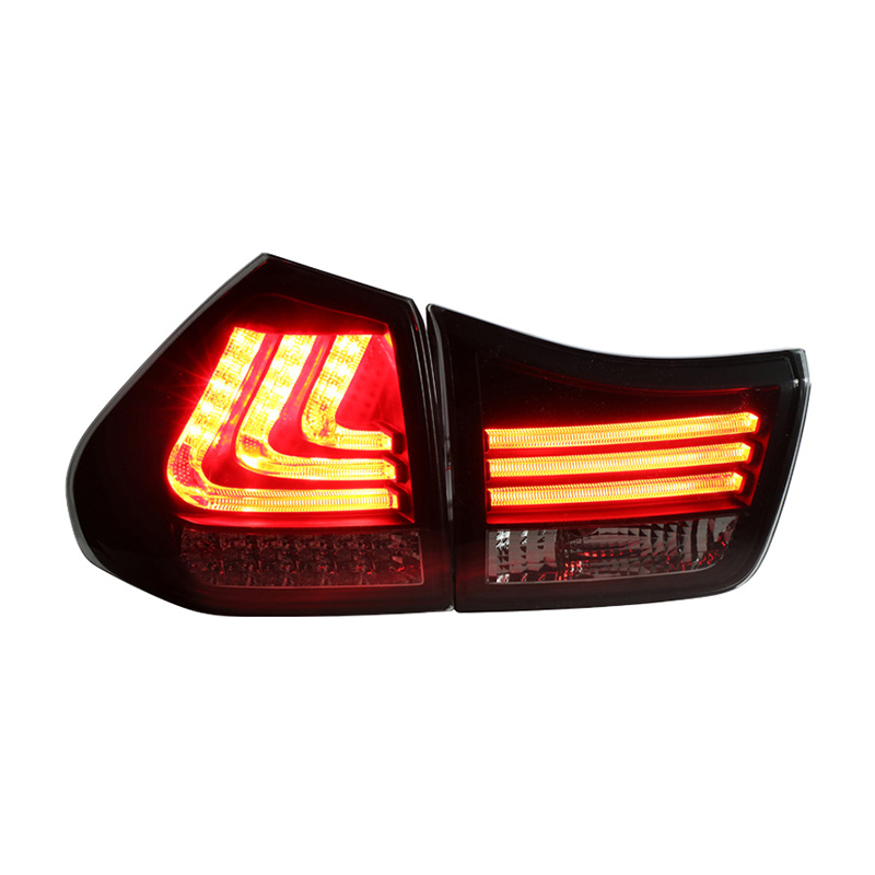 Lexus RX350の車のテールライトLED Taillights 2004-2008 RX270 RX300 RX400 RX330リアフォグブレーキターンシグナルライト