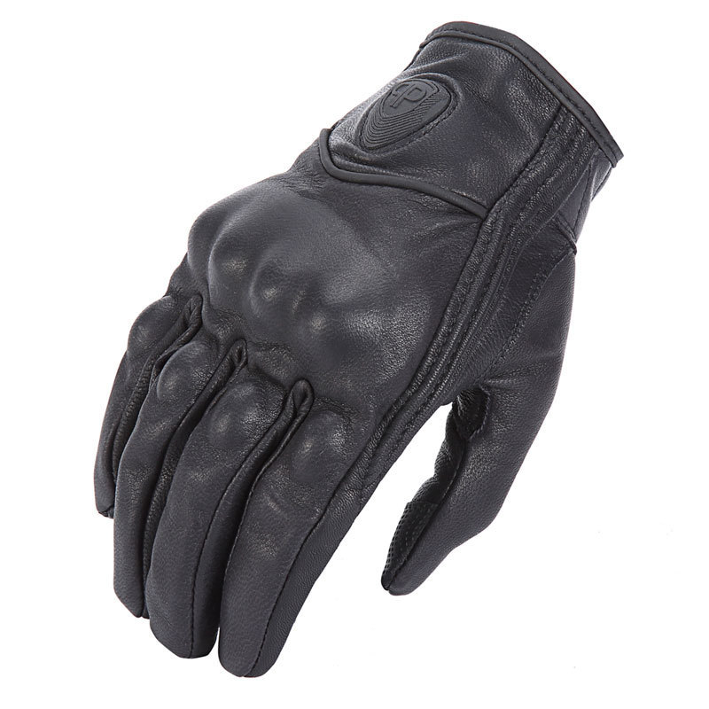 Vijf vingers handschoenen Retro motorhandschoenen Pursuit Geperforeerd echt leer Touchscreen Heren Dames Moto waterdichte handschoenen Motorcrosshandschoen 220921