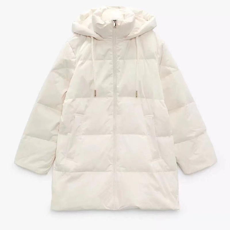 Women Down Parkas Winter Women Casual Cotton Down Down Puffer Kurtka Kobiety wiatroodporne ciepłe czarne płaszcze 220921