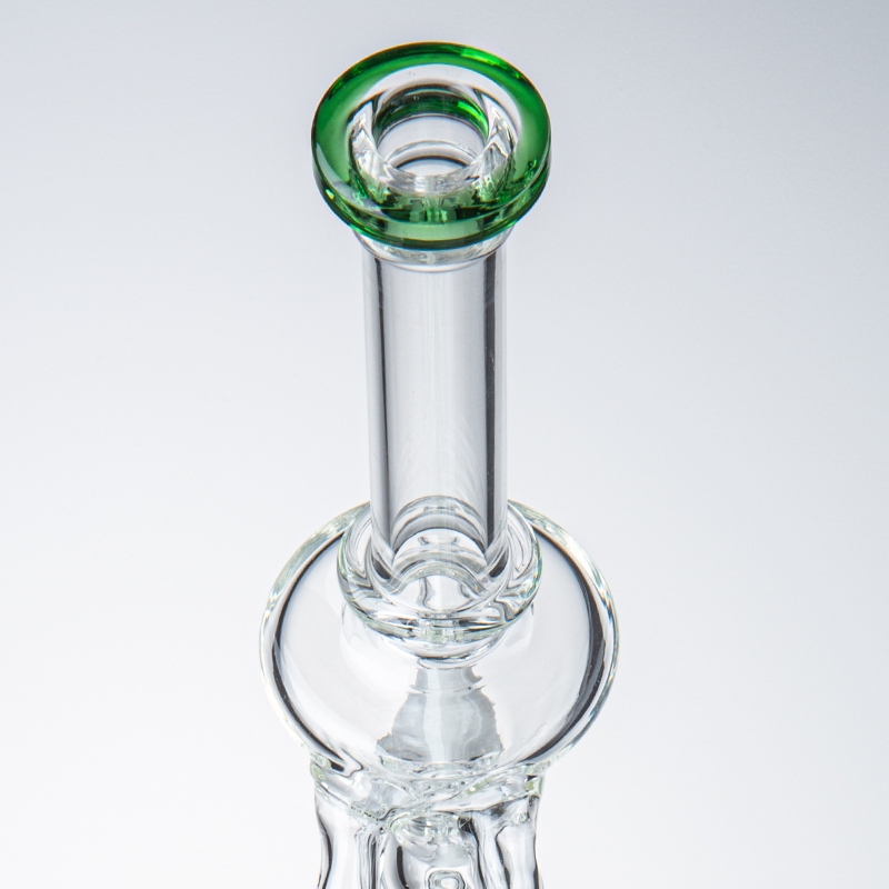 Matrix Hookahs 12,6 pouces Heady Glass Bong Recycler Rig 14mm Joint femelle avec bol Oil Dab Rigs Sidecar Pipes à eau