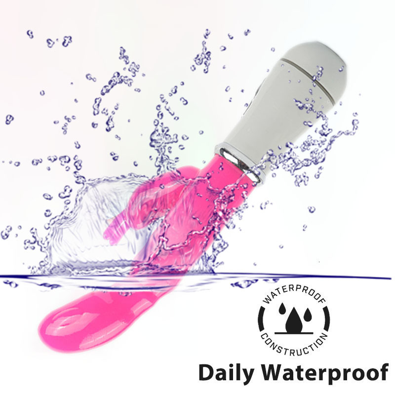 Skönhetsartiklar Yeain 12 Speed ​​Strong Rabbit Vibrator Clitoris Stimulator G-Spot Massager Sexiga leksaker för kvinnor Kvinnlig Masturbator Vuxen Produkt