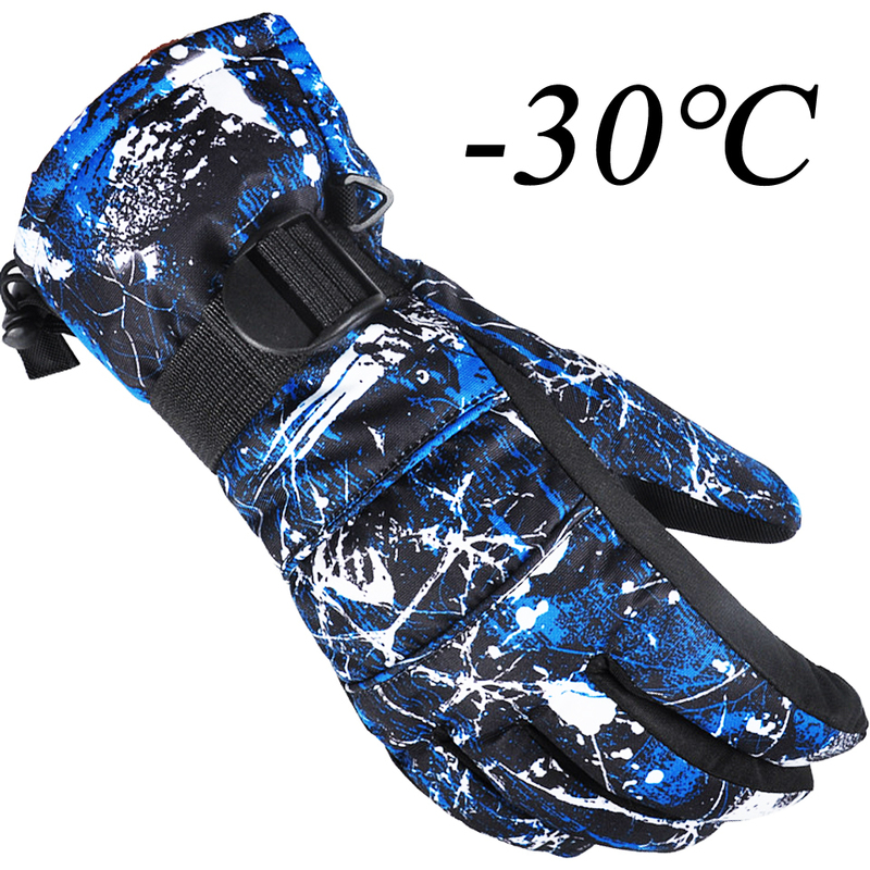 Ski Gloves MenWomenKids Snowboard Ultralight Waterproof Winter Sonw Warm Fleece Motorcycle Snowmobile Riding 220920