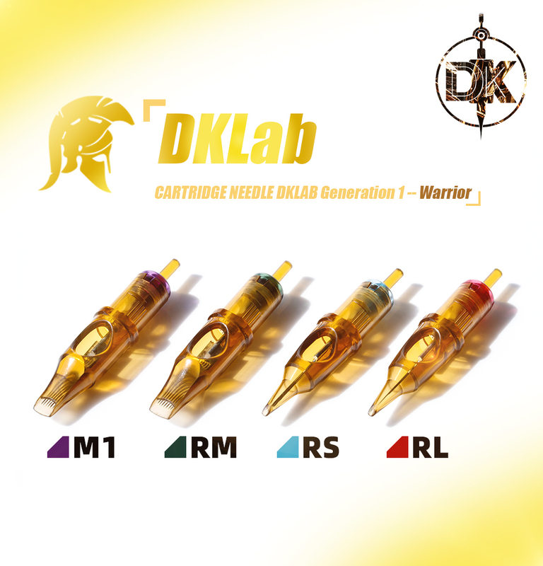 Tattoo игласти Dklab версия DK-Warrior Cartridge Cartridge Cartridges 0,35 мм RL RS RMMC M1 Pack 220921