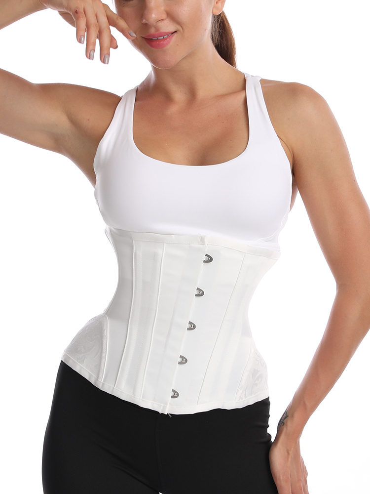 Waist Tummy Shaper trainer Gothic Underbust Corset and cincher steampunk Bustiers Top Workout Shape Body sexy lingerie Slimming Belt 220921