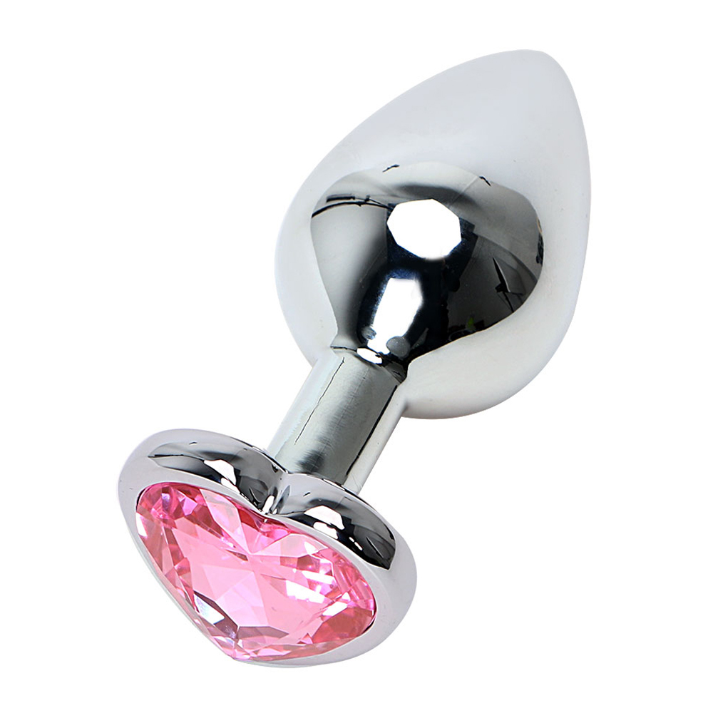 Itens de beleza ikoky coração massageador massageiro romântico plug plug jóias de cristal erótico brinquedos sexy para mulheres gays gays gay