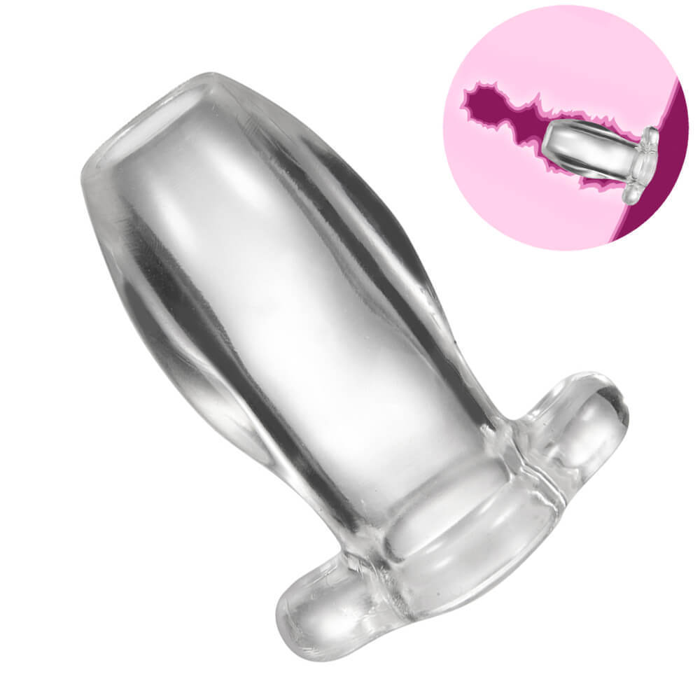 Beauty Items Hollow Butt Plug Transparent Anal Anus Dilator Prostate Massager sexy Toys for Women Men Couples Dialator S/L Size