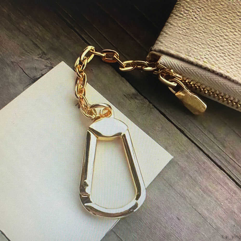 Originele Ontwerpers Sleutel Portefeuilles Vrouwen Metalen Sleutelhanger Lederen Keybag Mini Portemonnee Mode Man Met Doos Stofzak Baiying278n