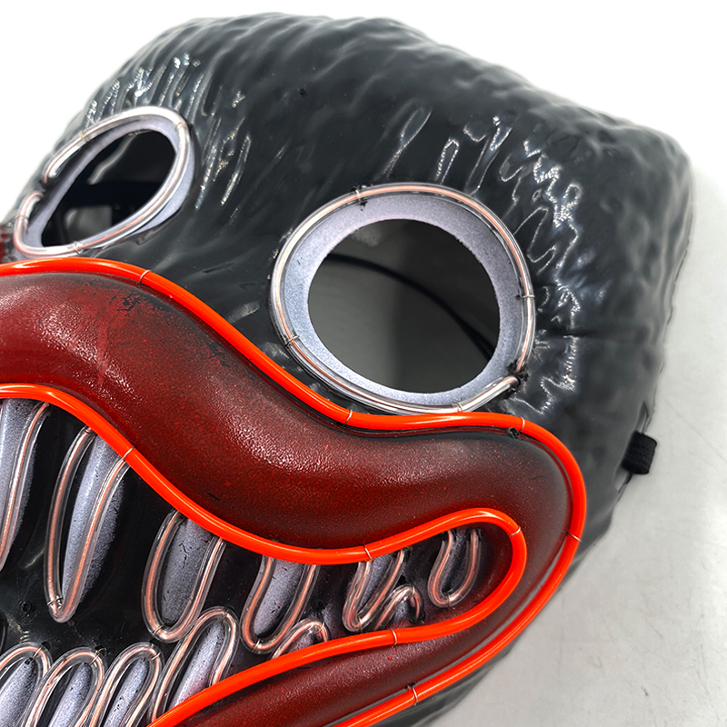 Party Masks Halloween Neon Mask Mask Masquerade Luminous w ciemnym zabawnym kostiumom cosplay 220920