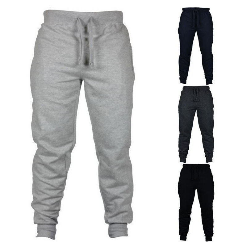 Mäns jeans män joggare casual byxor fitness män sportkläder träning bottnar mager sweatpants byxor svarta gym jogger spår 220920