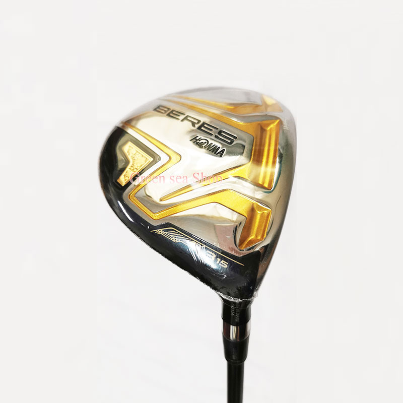 Новые гольф-клубы S-08 Golf Fairway Wood 3/15 5/18 Loft Wood Clubs Graphite Shaft R или S S