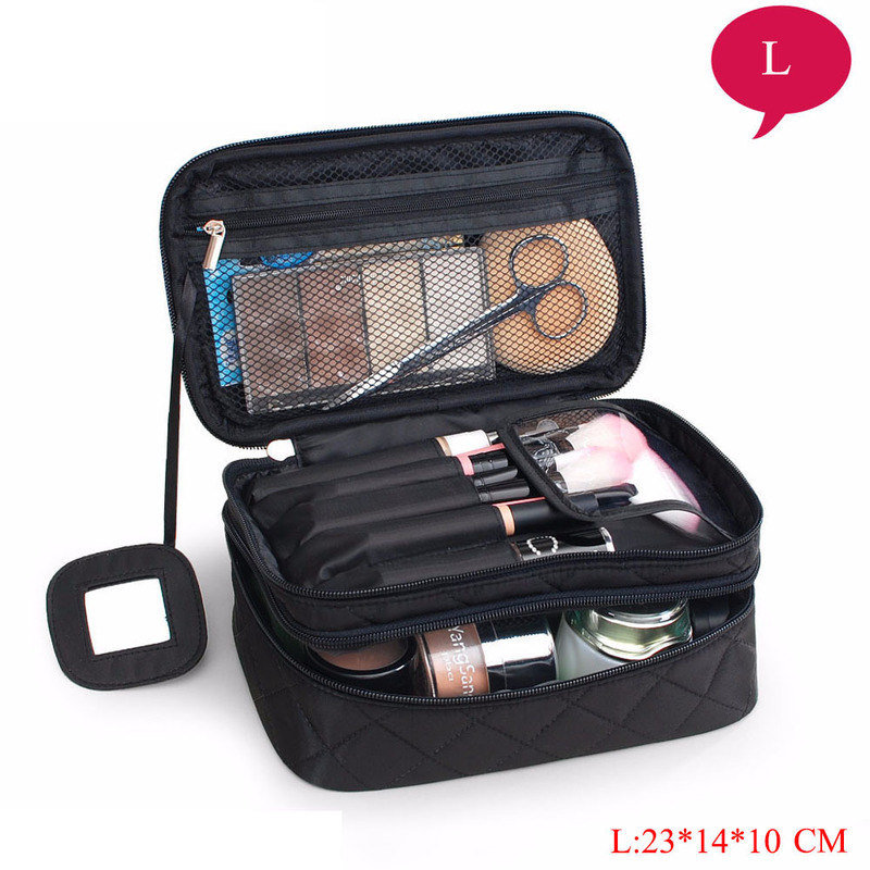 Cosmetic Bags Cases Luxury Designer Womens Toiletry Cosmetic Bag Double Waterproof Beautician Make Up Bags Travel Essential Organizer Beauty Case 220921