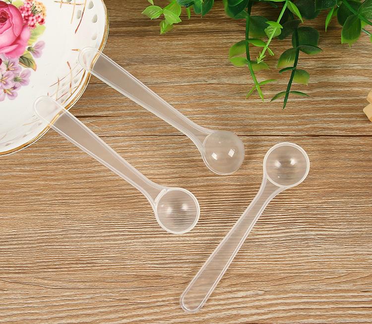 Measuring Tools 1g/2ml Plastic Measuring Spoon for Coffee Milk Protein Powder Kitchen Scoop SN6796