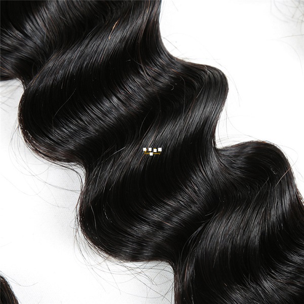 Virgin Hair human Grade A Female loose deep hair curtain with natural color