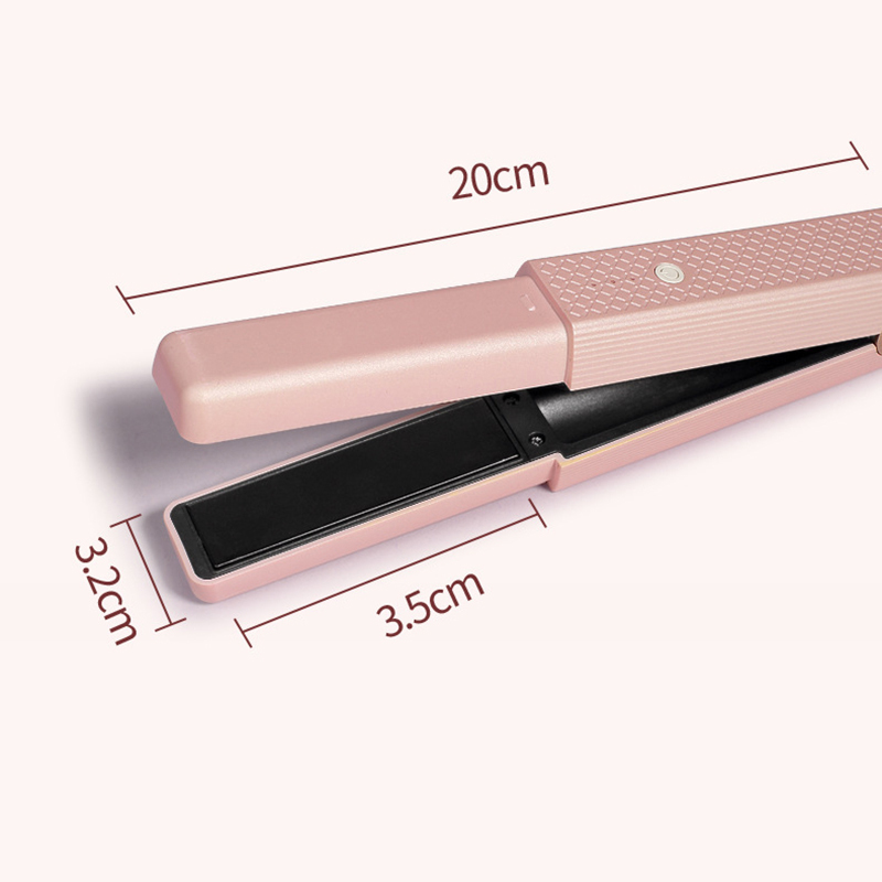 Piastre capelli Ferro arricciacapelli Mini USB Ricarica Wireless Ceramic Styling Tool Bigodino Flat Dry 220921
