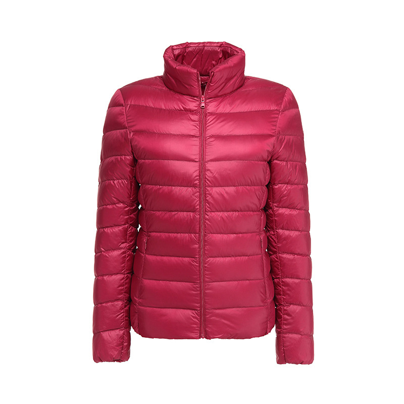 LL Chaqueta corta de yoga para mujer, conjunto de chaqueta fina y fina, abrigo acolchado de color sólido, prendas de vestir deportivas de invierno, es S-5XL227U