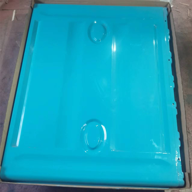 Manufacturers electric tricycle express box compartment cargo box can be rear car bucket iron boxs