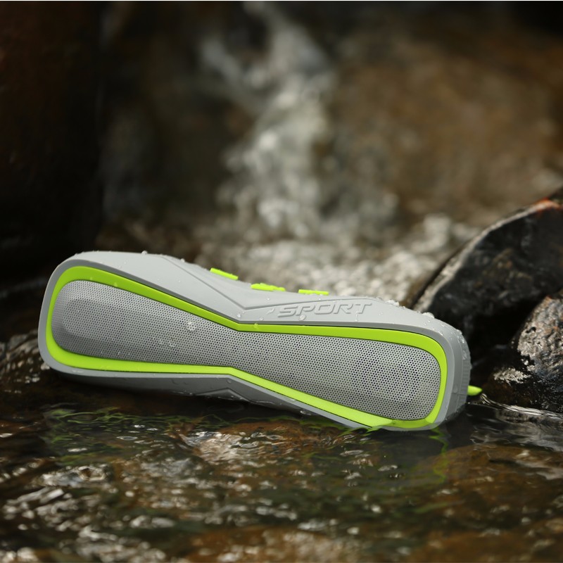 IPX7 Wasserdichter, tragbarer, kabelloser Sport-Bluetooth-Lautsprecher, wasserdichter, kabelloser Mini-Lautsprecher für Outdoor-Musikliebhaber