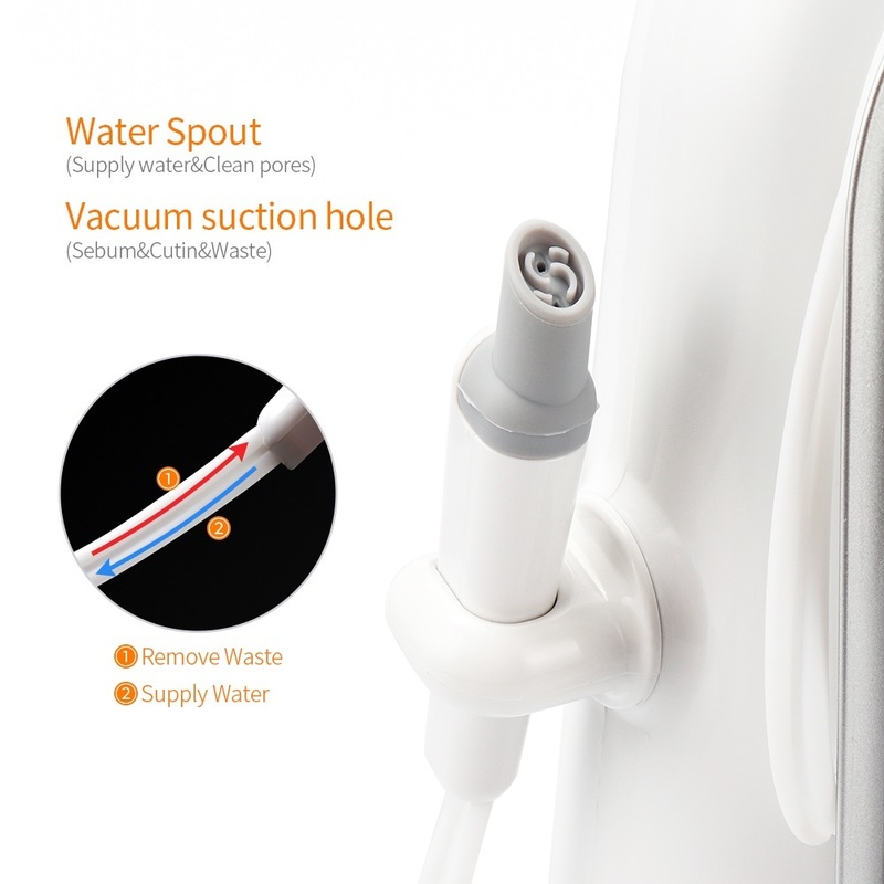 Face Care Devices Aqua Peeling Machine Water SPA Deep Cleansing Beauty Device Home Use Vacuum Blackhead Small Bubble Exfoliator 220921
