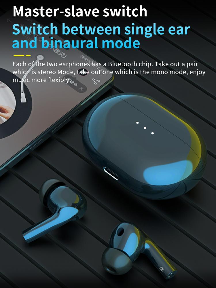 Cuffie Bluetooth Auricolari 5.0 Auricolari Auricolari wireless Smart Touch In Ear Buds Auricolare XY-50