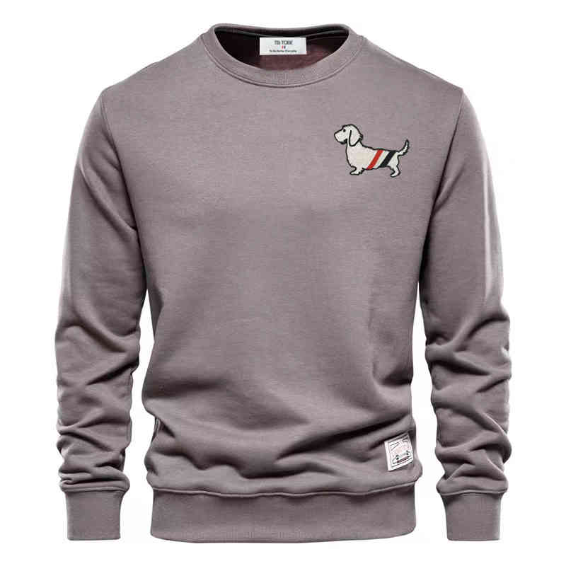 2022 Nieuwe tb -hoodie voor man merk originele stijl hoogwaardige katoenmateriaal winter- en lentemannen kleding