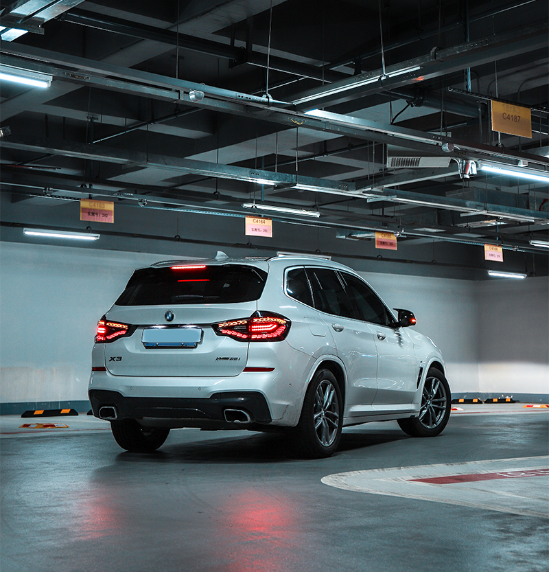 Luces traseras de coche para BMW X3 G08, luz trasera a escala de dragón 20 18-2021 G01 F97, luces traseras antiniebla de freno de señal de giro dinámica LED