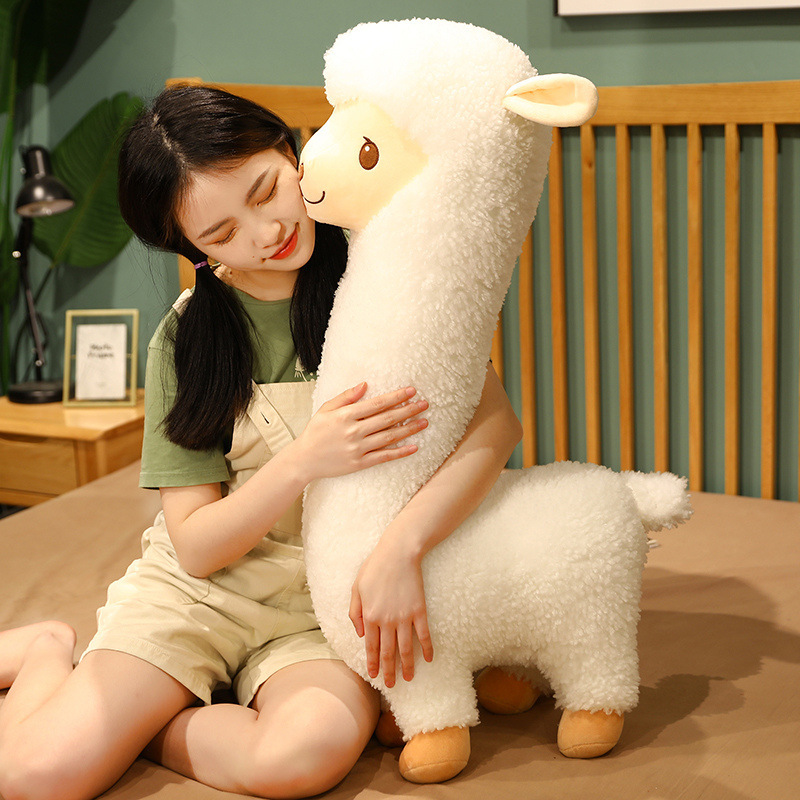2022 Gevulde dieren schattig 33 cm alpaca pluche speelgoedpop alpacas kussen pluche speelgoed poppen kinderen geschenken c39
