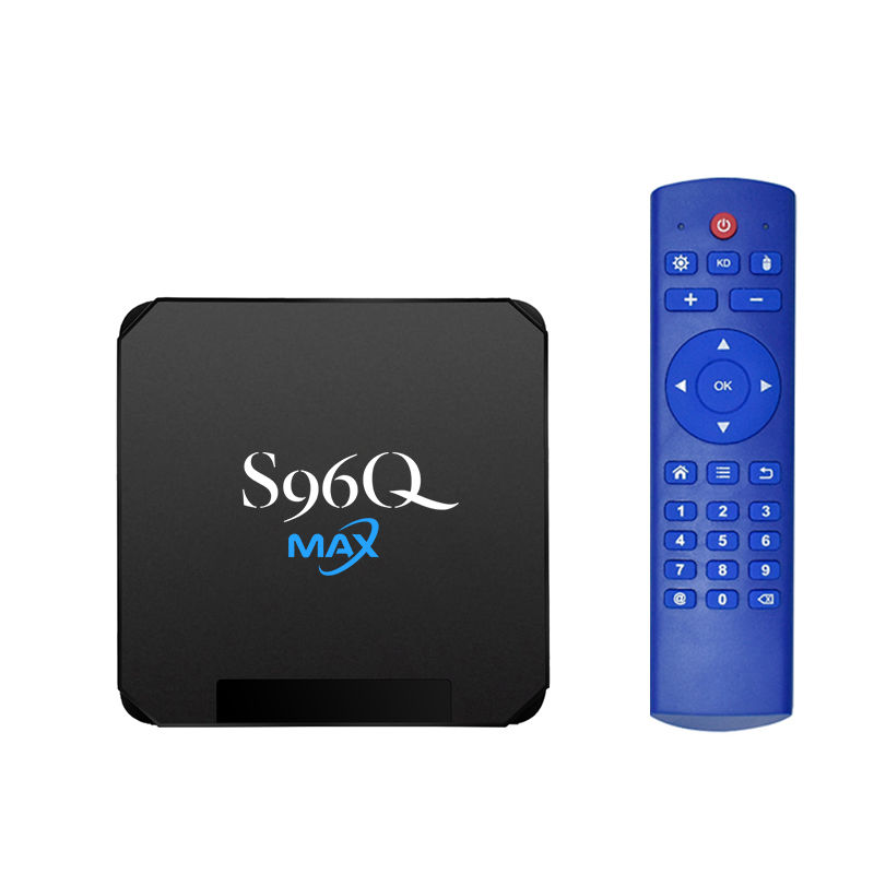 Ny ankomst S96Q Max Android 12.0 TV -låda H618 4GB 32GB 6K 2.4G 5G WiFi 6 Bluetooth Set Top Box vs X96Q X96 MINI TX6S