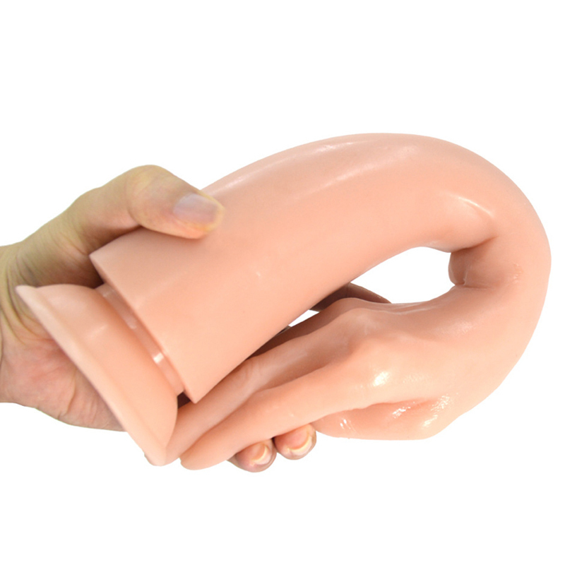 Anal Toys SMMQ 38X7CM Fake Hand Dildo enorma näve grejer Butt Plug Realistic Arm Dong Sug Cup Dick Sex For Women Lesibian 220922