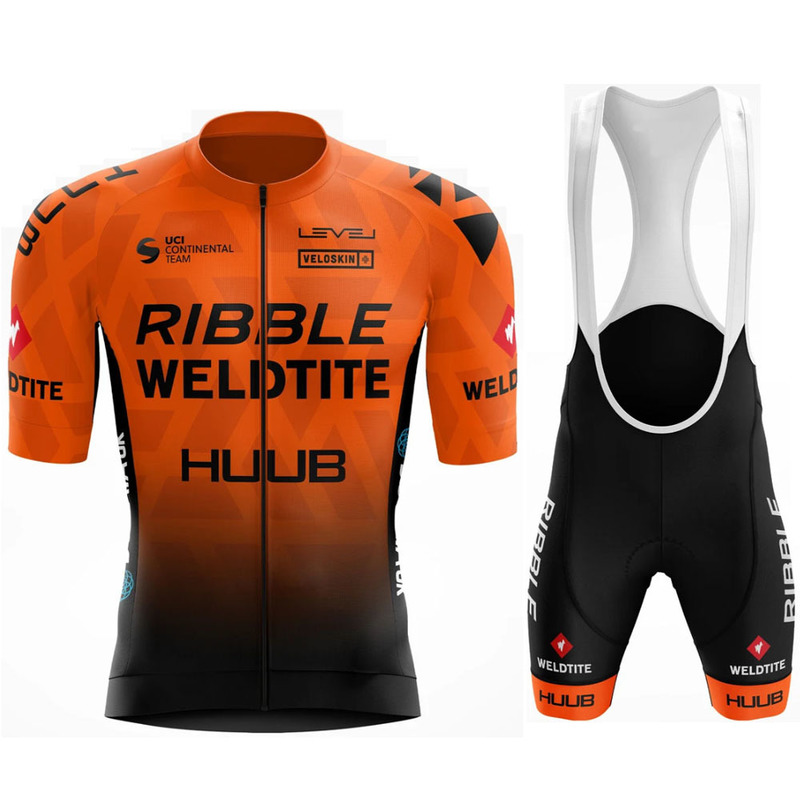 يركب جيرسي ركوب الدراجات Huub Team Cycling Jersey Set Man Summer Mtb Race Cycling Cycling Slack Sleeve Ropa Ciclismo Outdoor Riding Bike Diesh 220922