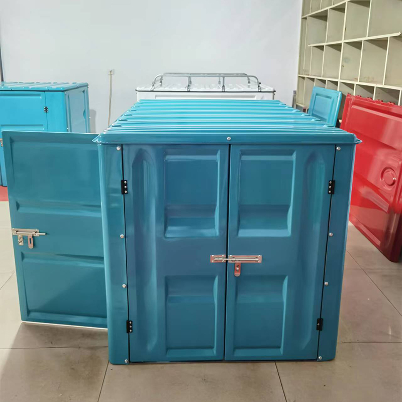 Fabricantes Caixa de carga de compartimento de triciclo elétrico Tricycle pode ser traseira caixas de ferro de balde de carro traseiro