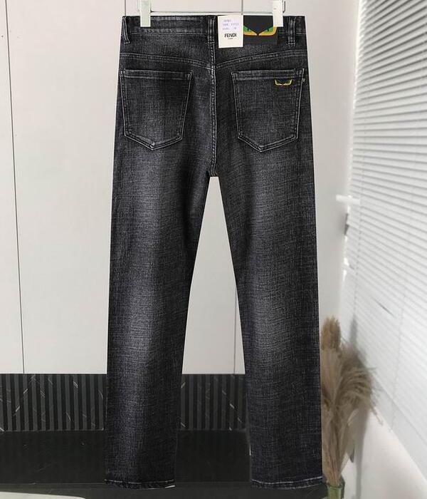Realfine Jeans 5A Bug Eyes Regular Slim Fit Confort Denim Jean Pantalon Pour Hommes Taille 29-42 2022.9.19