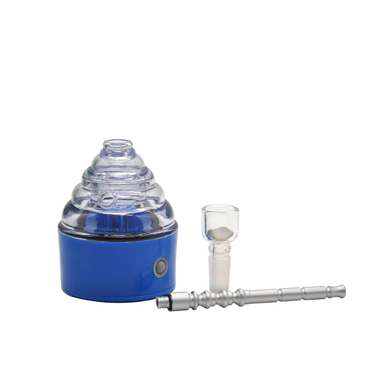 Pipe de vide électronique Creative Electric Water Pipes Hospiement Shisha Portable Fumer Piped for Herb Tobacco7004750