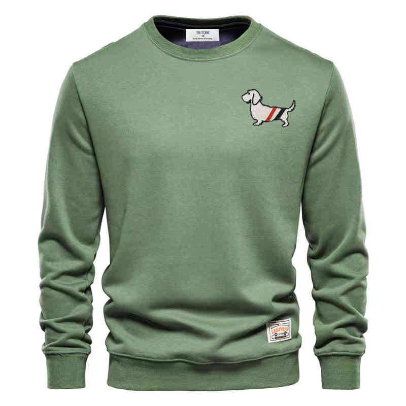 2022 Nieuwe tb -hoodie voor man merk originele stijl hoogwaardige katoenmateriaal winter- en lentemannen kleding