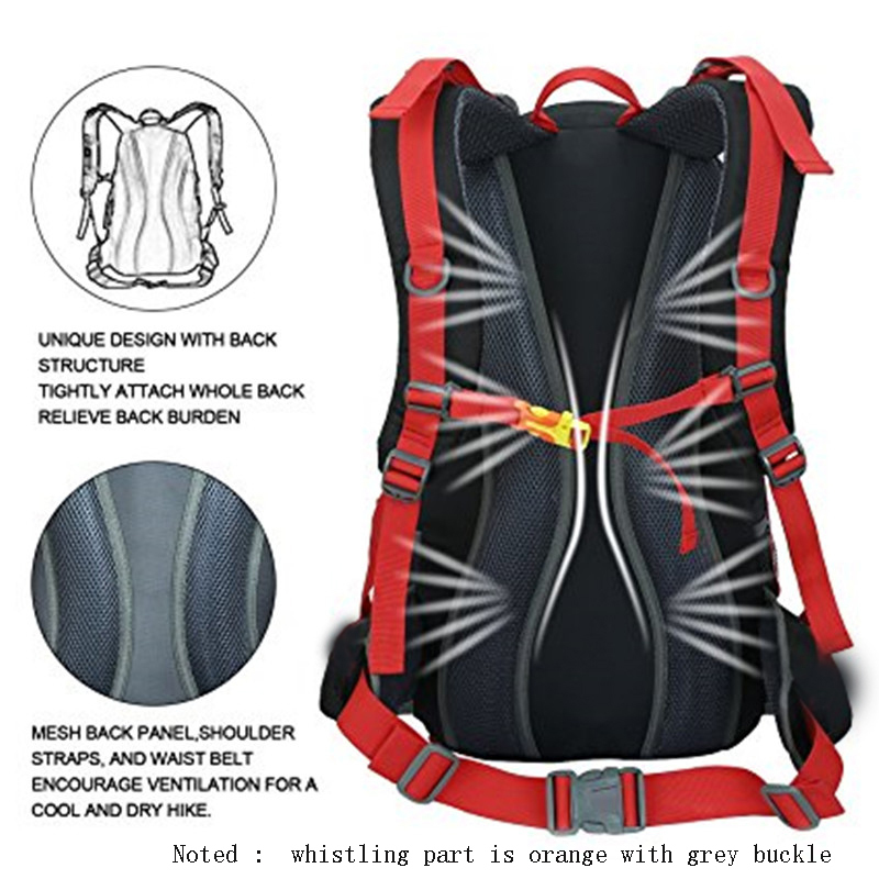 Duffel Bags 60L Sports rugzak buitenrugzakken waterdichte sporttassen kamperen wandelreisjeszak wandelende tas voor mannen 22092270i