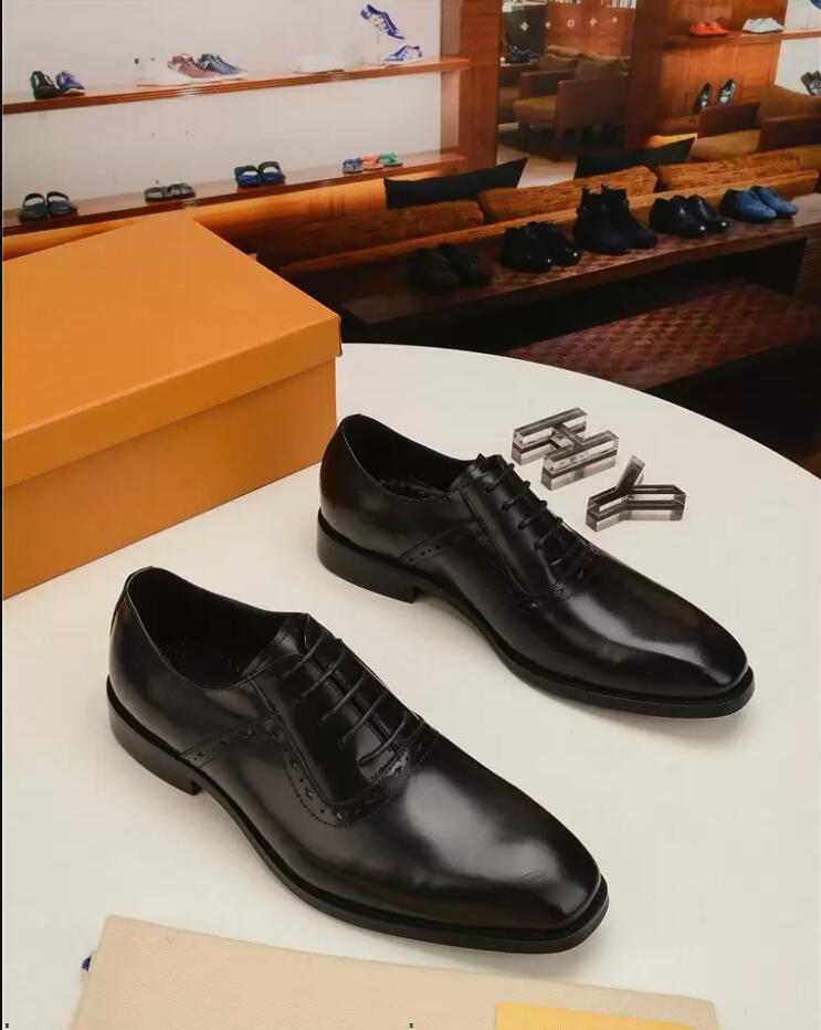 Zapatos de vestir clásicos para hombre de negocios, zapatos oxford de oficina para hombre de lujo, elegantes, formales, de diseñador de bodas