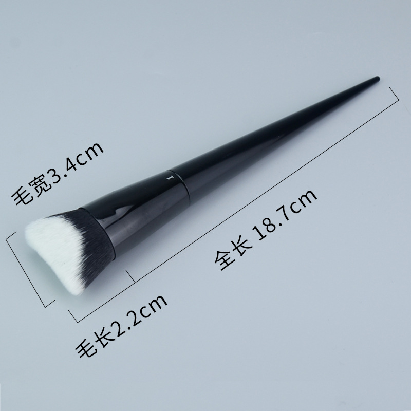 3D Lockit Edge Foundation Brush 10 Black Perfect Foundation SCULPT Contour Makeup Brush1411148