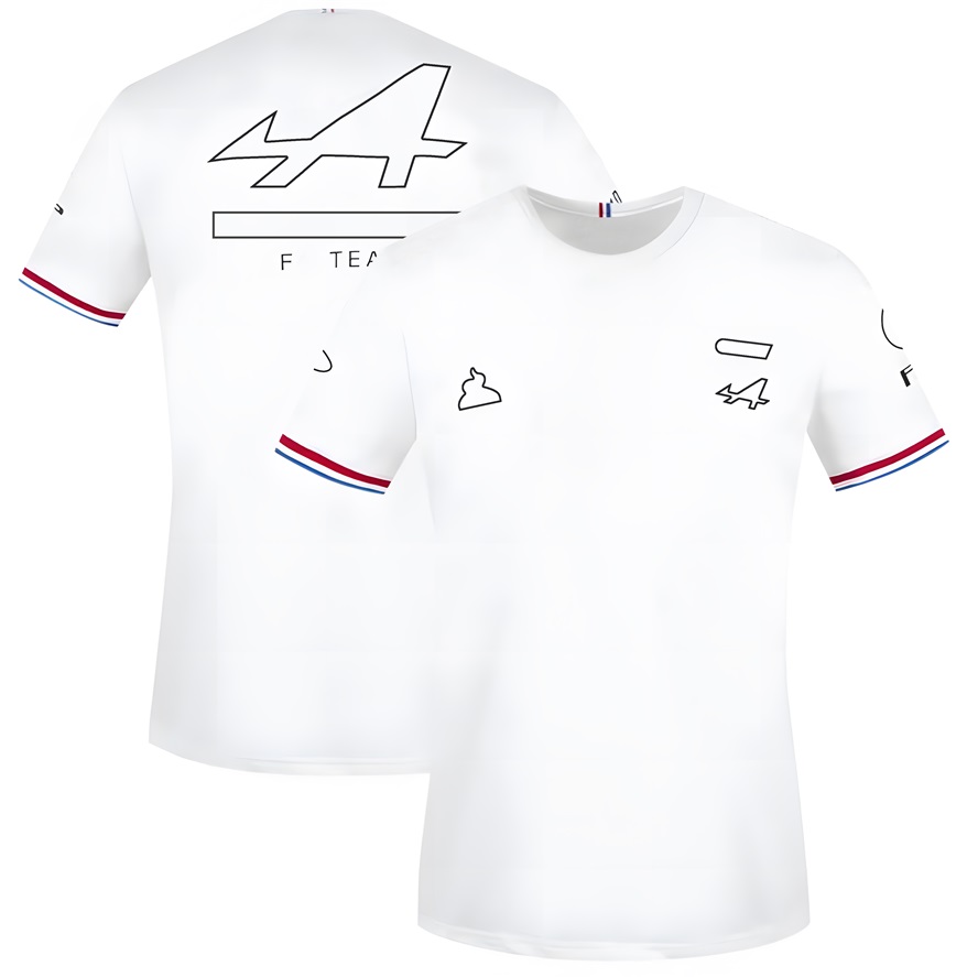 F1 Team Dress New Short Sleeve Sports Lapel T-shirt Custom Leisure Racing Suit