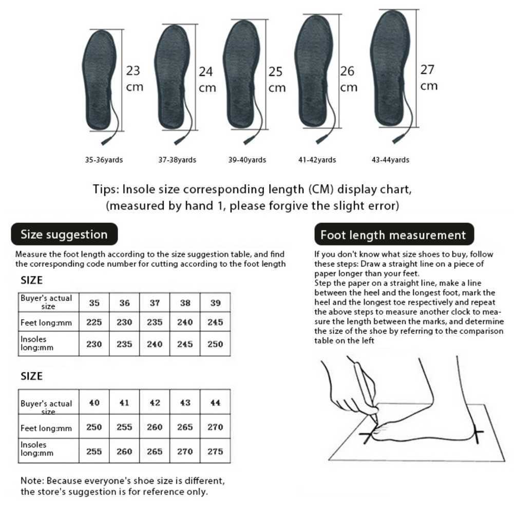 メンズソックスアウトドアスポーツ暖房インソールUSB加熱靴インソール電気フットウォーミングパッド冬のユニセックスフィートウォーマーソックマットY2209